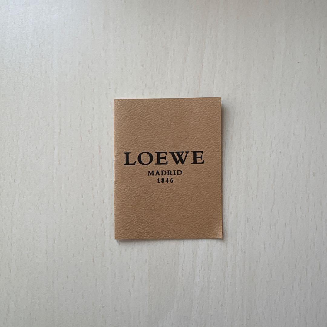 【美品】LOEWE バック カリエ ホーボー ハンドバッグ　レッド