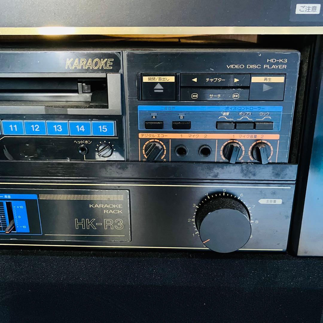 ビクター VHD カラオケシステム HD-K3 HK-R3