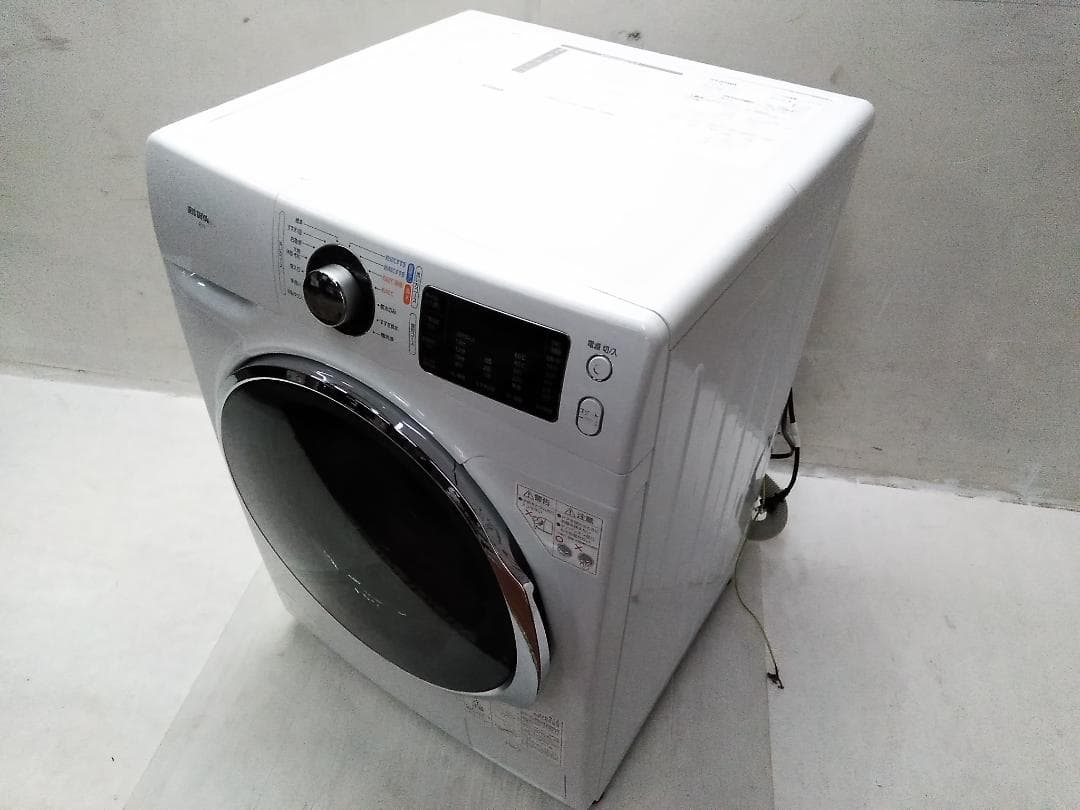 アイリスオーヤマ ドラム式洗濯機 FL71-W/W 本体 2018年製□