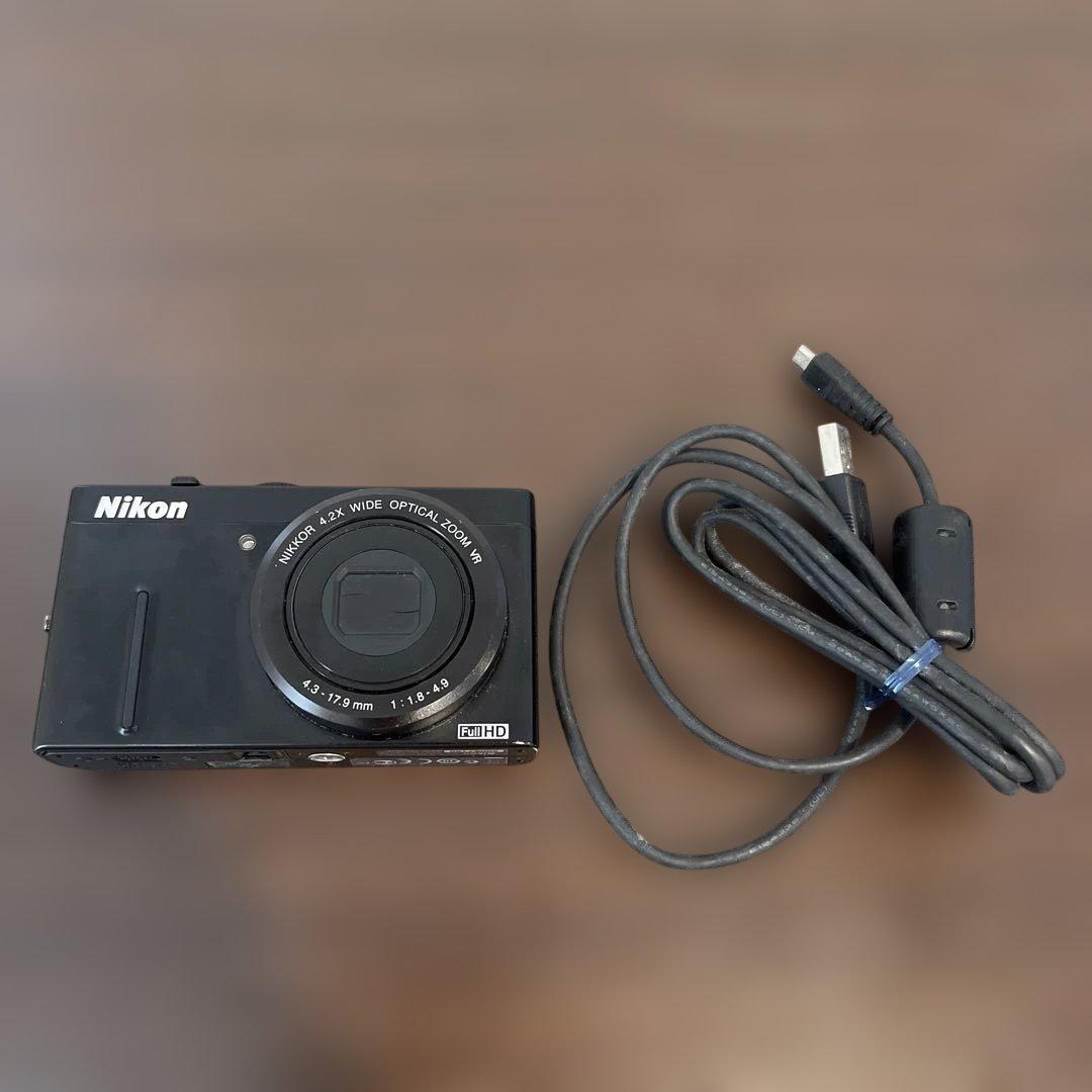 4872 Nikon ニコン COOLPIX P300 ブラック デジカメ