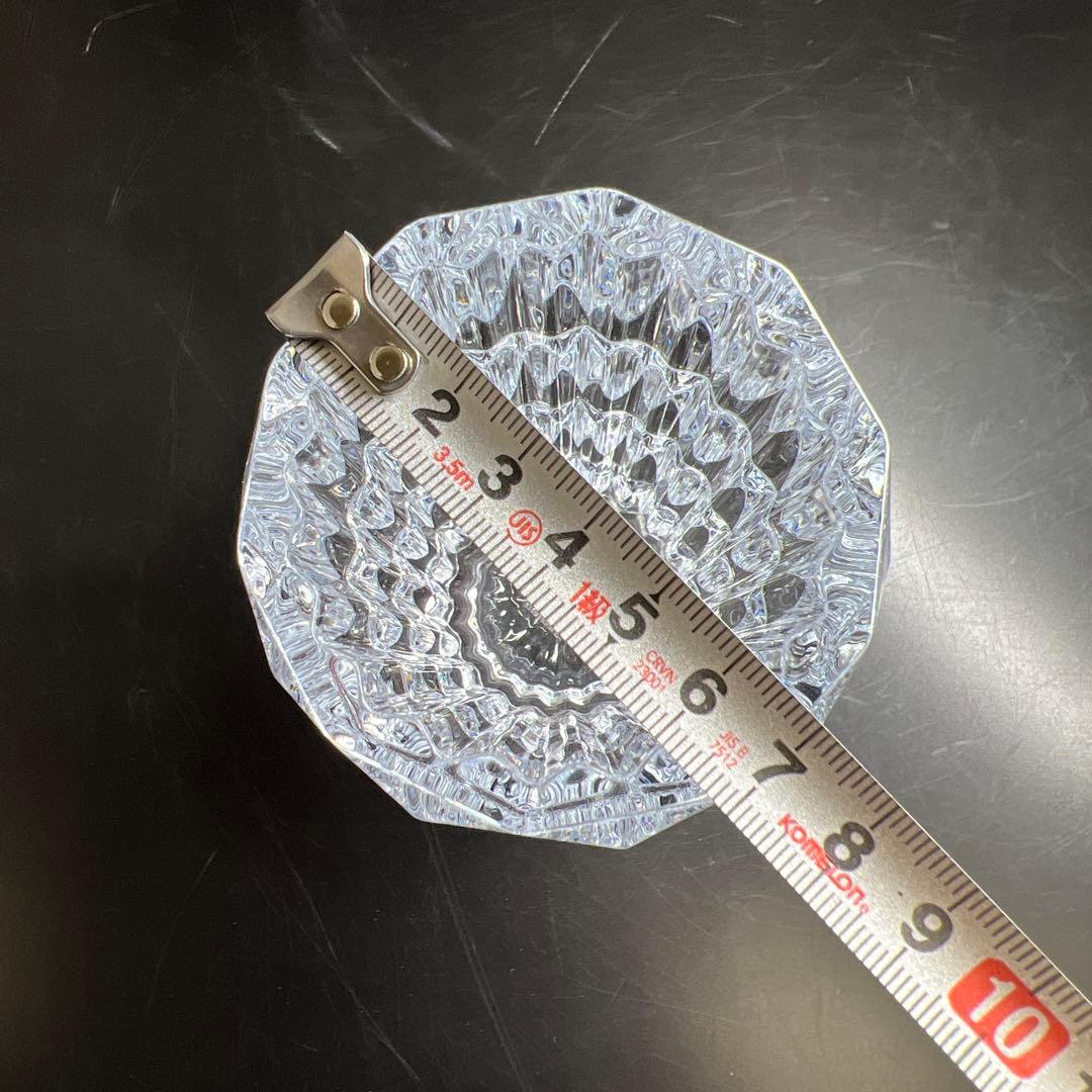 バカラ　ルクソール　フラワーベース　共箱　高15㎝　東Y7-1119☆1Fトヒト