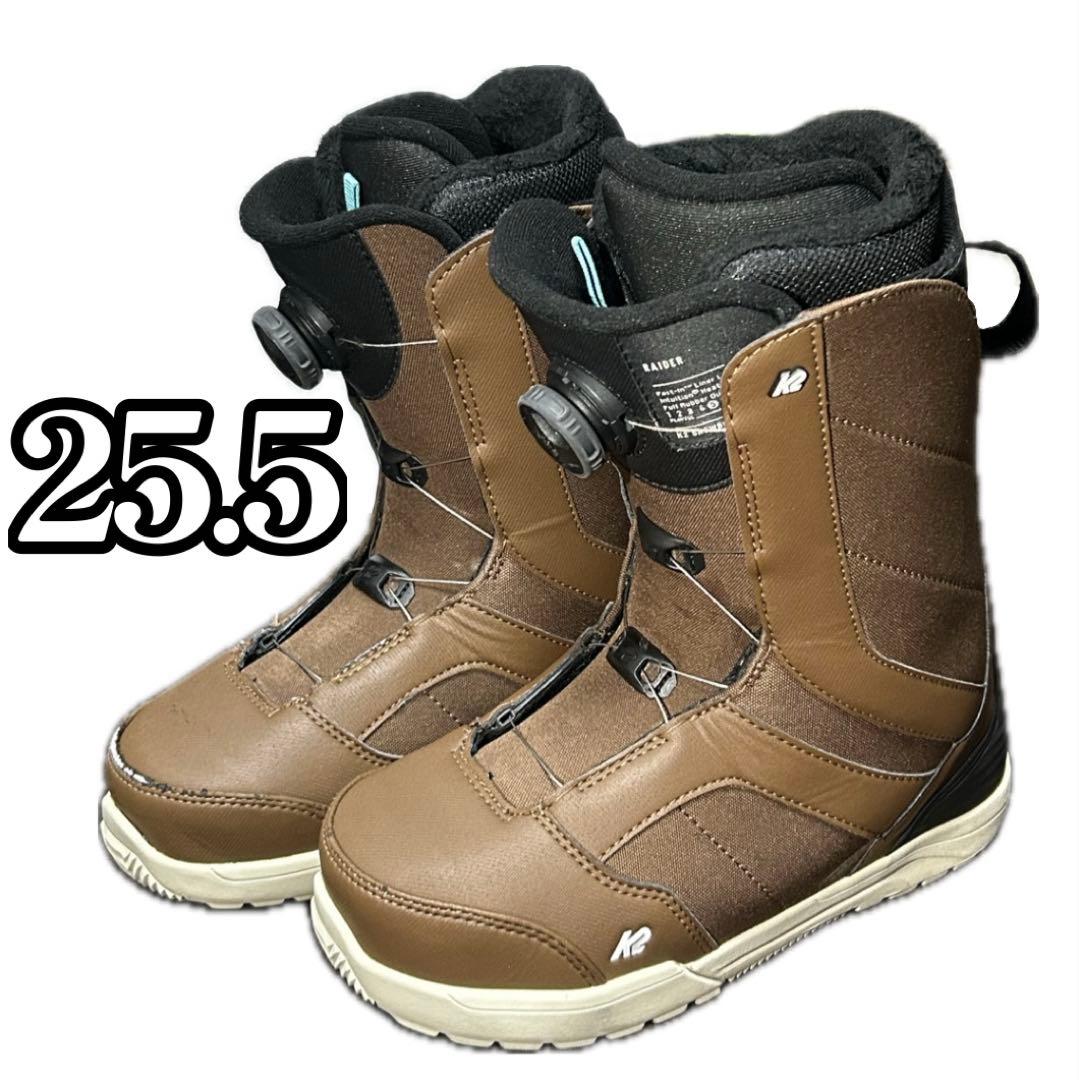K2 (ケーツー) RAIDER スノーボードブーツ 25.5cm ブラウン
