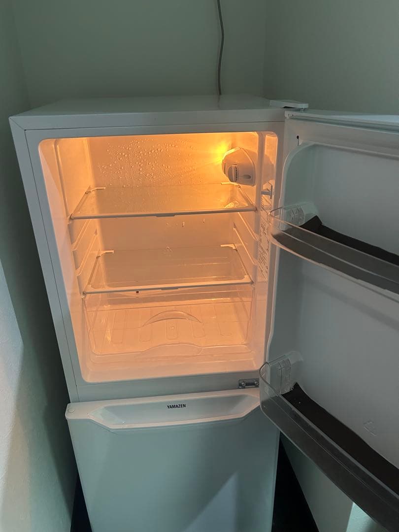 YAMAZEN 冷蔵庫 106L ホワイト