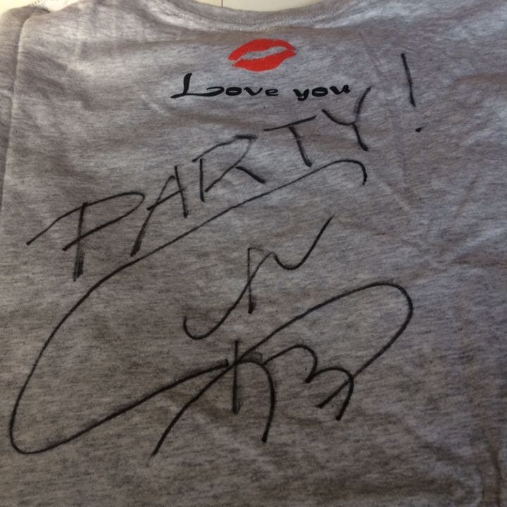 斉藤秀翼 サイン入りTシャツ