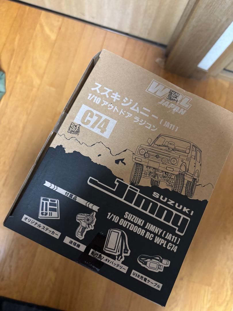 あ*き様 WPL JAPAN SUZUKI JIMNY 1/10 ブルーグレー