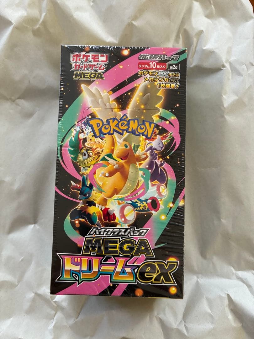 【ポケモンカードゲーム MEGA ドリームex シュリンク付き】