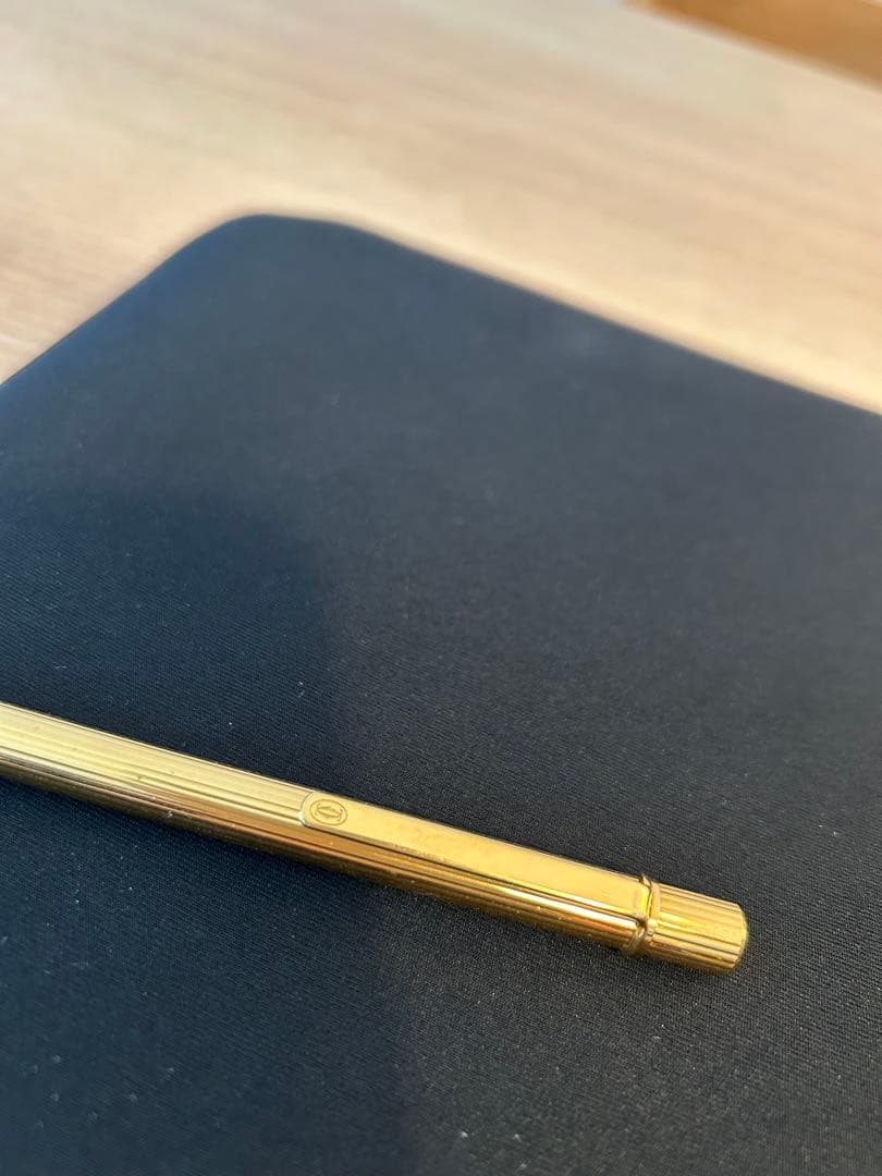 筆記具 cartier ballpen gold