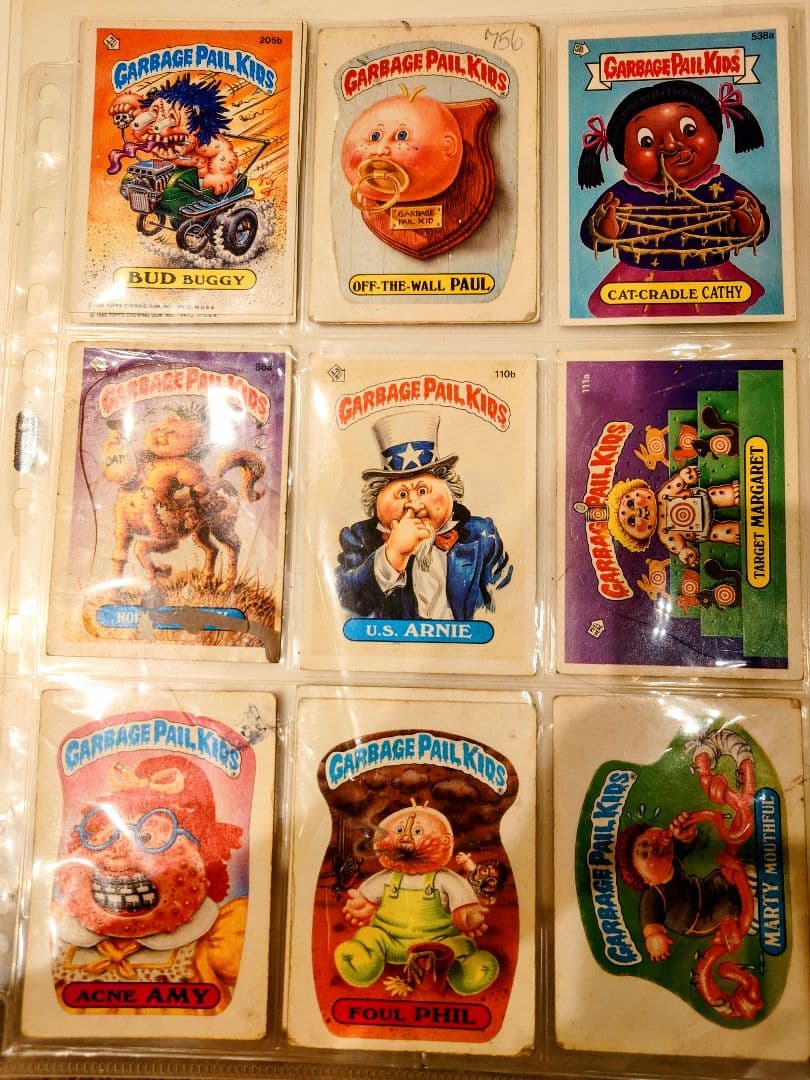 ビンテージ　1986年　USA ガーベッジペイルキッズ　カード　単品-まとめ売り