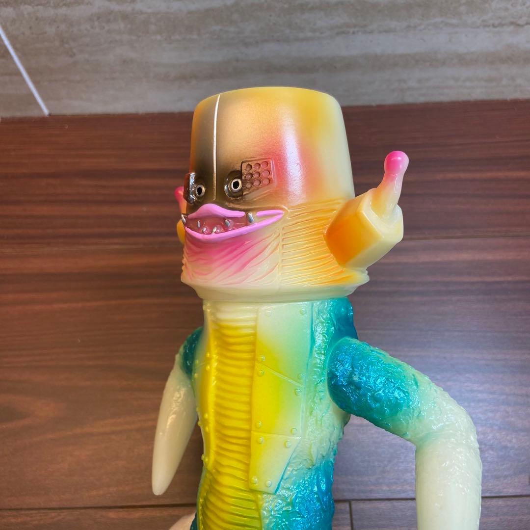 エレガブ ドクロ太郎 怪獣シリーズ パペット星人 ソフビ 5370