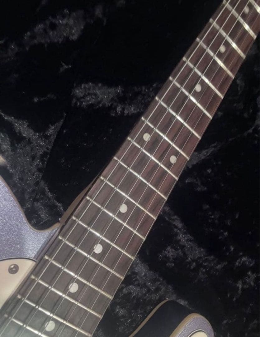 希少　Bacchus テレキャスター　バインディング　青