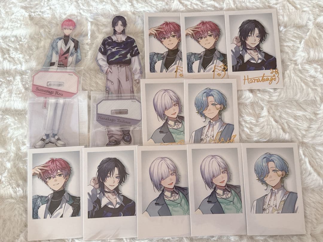 【にじさんじ】 すぷれあ 皇れお 篠宮ゆの 城瀬いすみ 花籠つばさ 箔押し