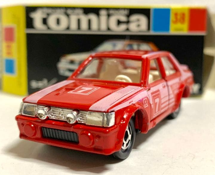 黒箱 トミカ  三菱ランサーターボ 2Fホイール仕様 激レア