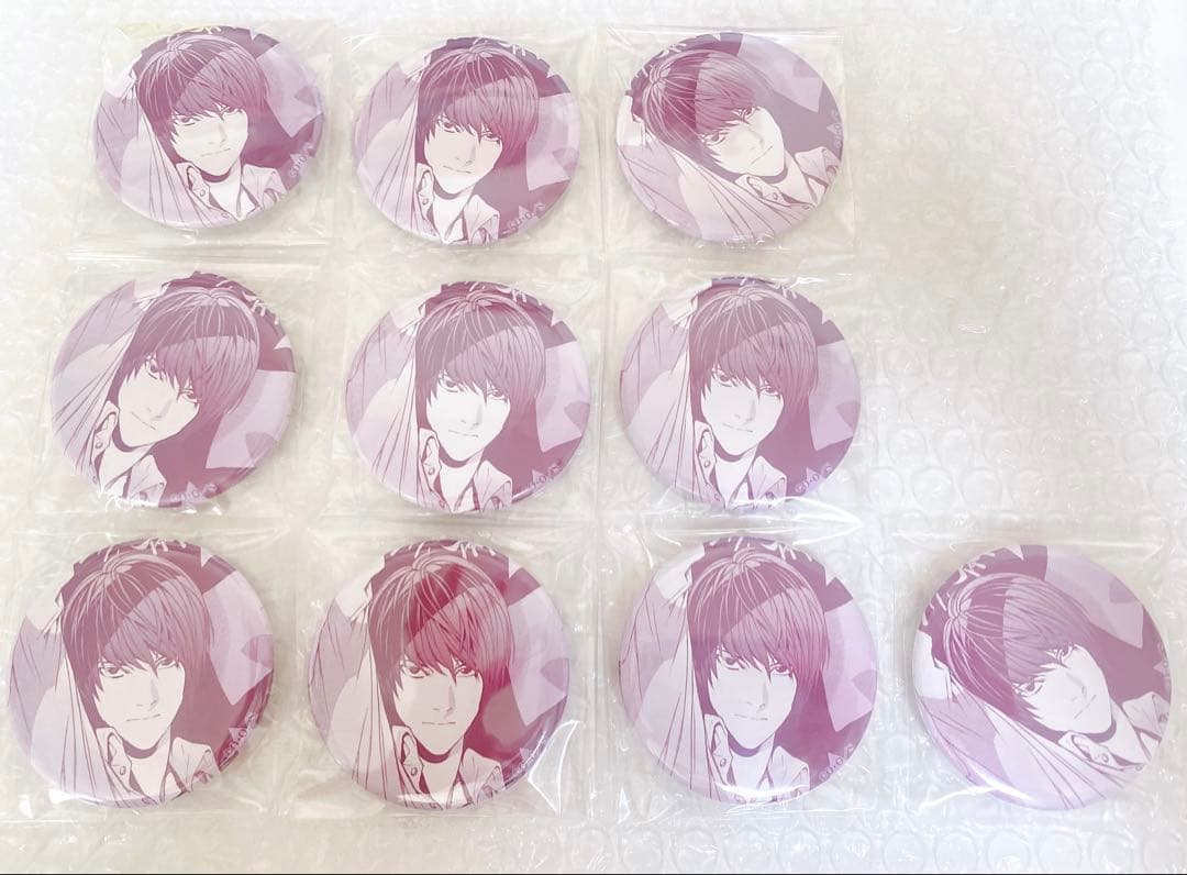 デスノート ポップアップ 缶バッジ 夜神月 セット