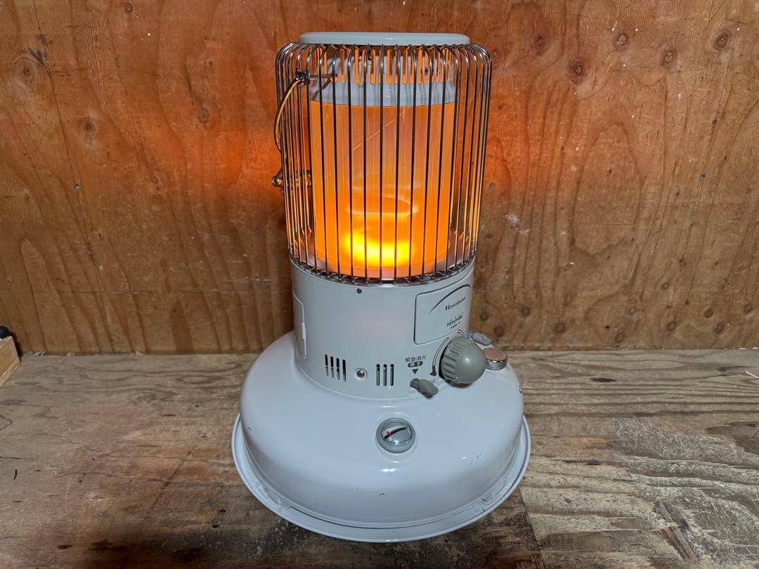 芯乾燥済 石油ストーブ 置台新品レインボー RB-25F分解メンテナンス済