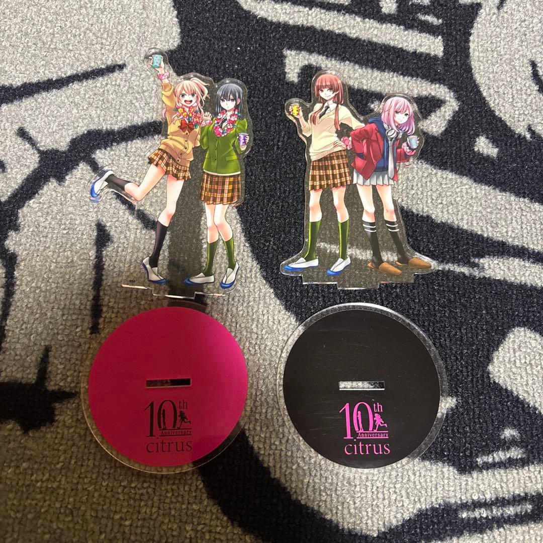 citrus 柚子&芽衣 はるみ&まつり アクリルスタンド 10th