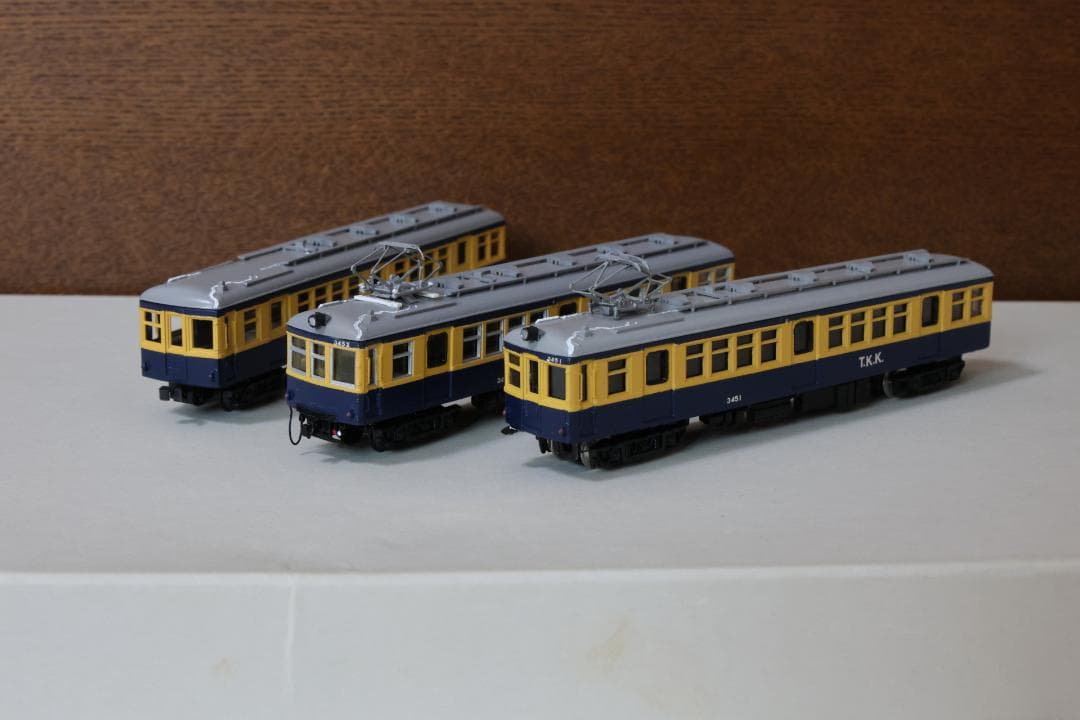 グリーンマックス　東急・旧3000系（デハ3450形）　キット組み立て品 3両