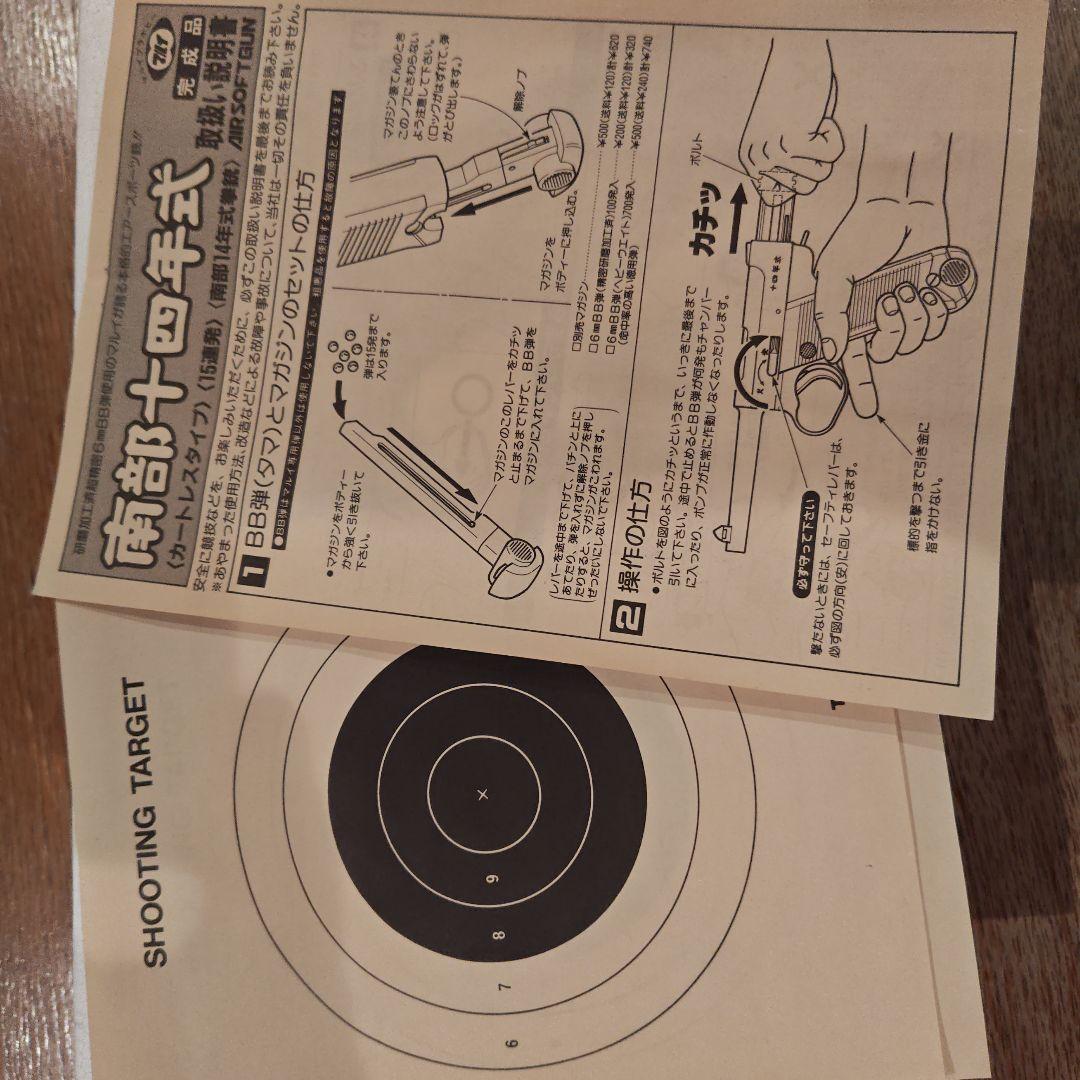 南部十四年式エアガン