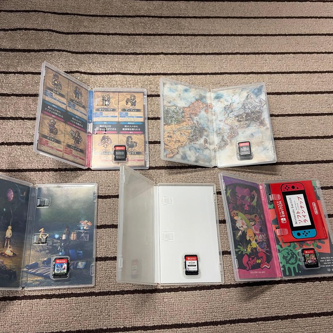 Switchソフト5本まとめ売り！