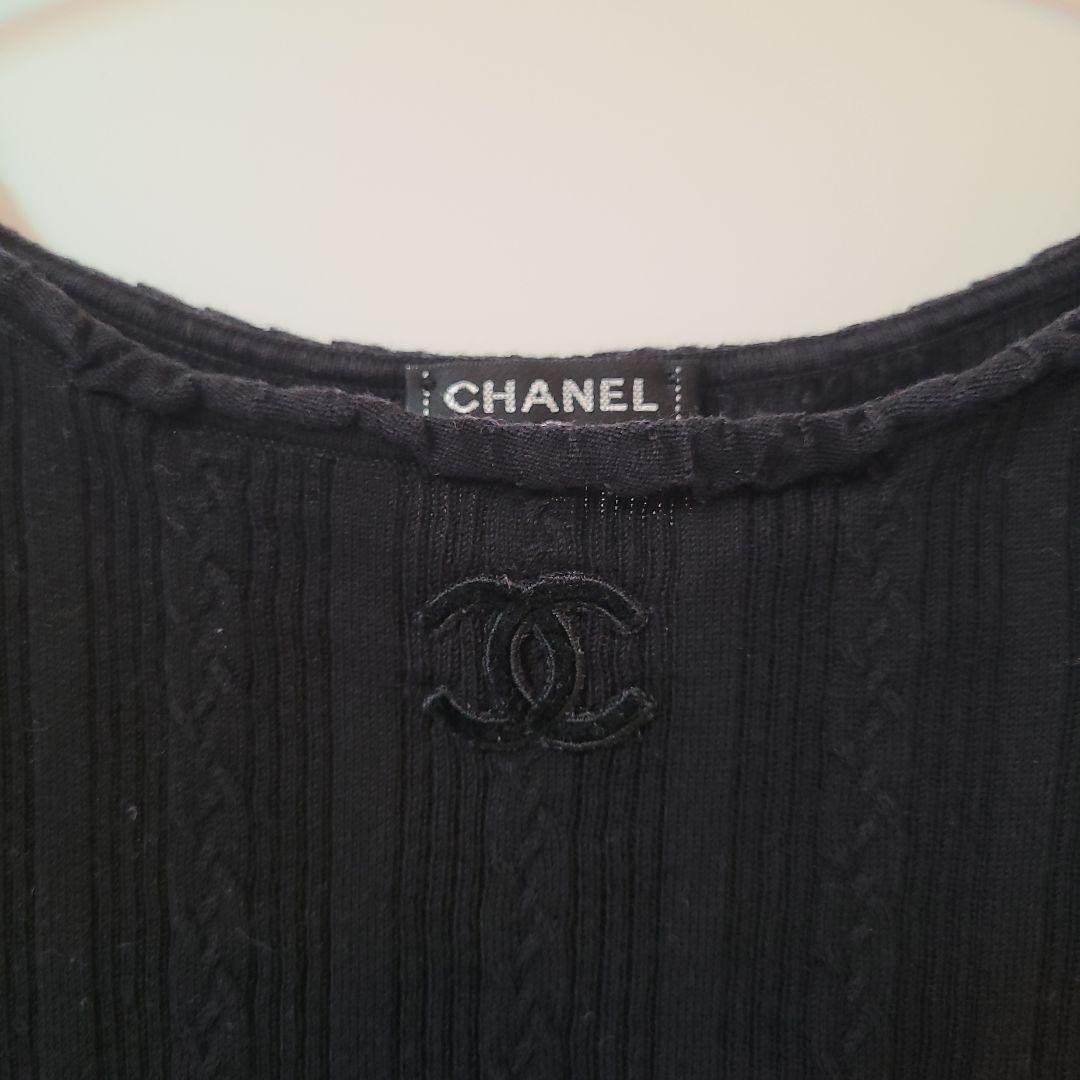 CHANEL ノースリーブ　タンクトップ　 34
