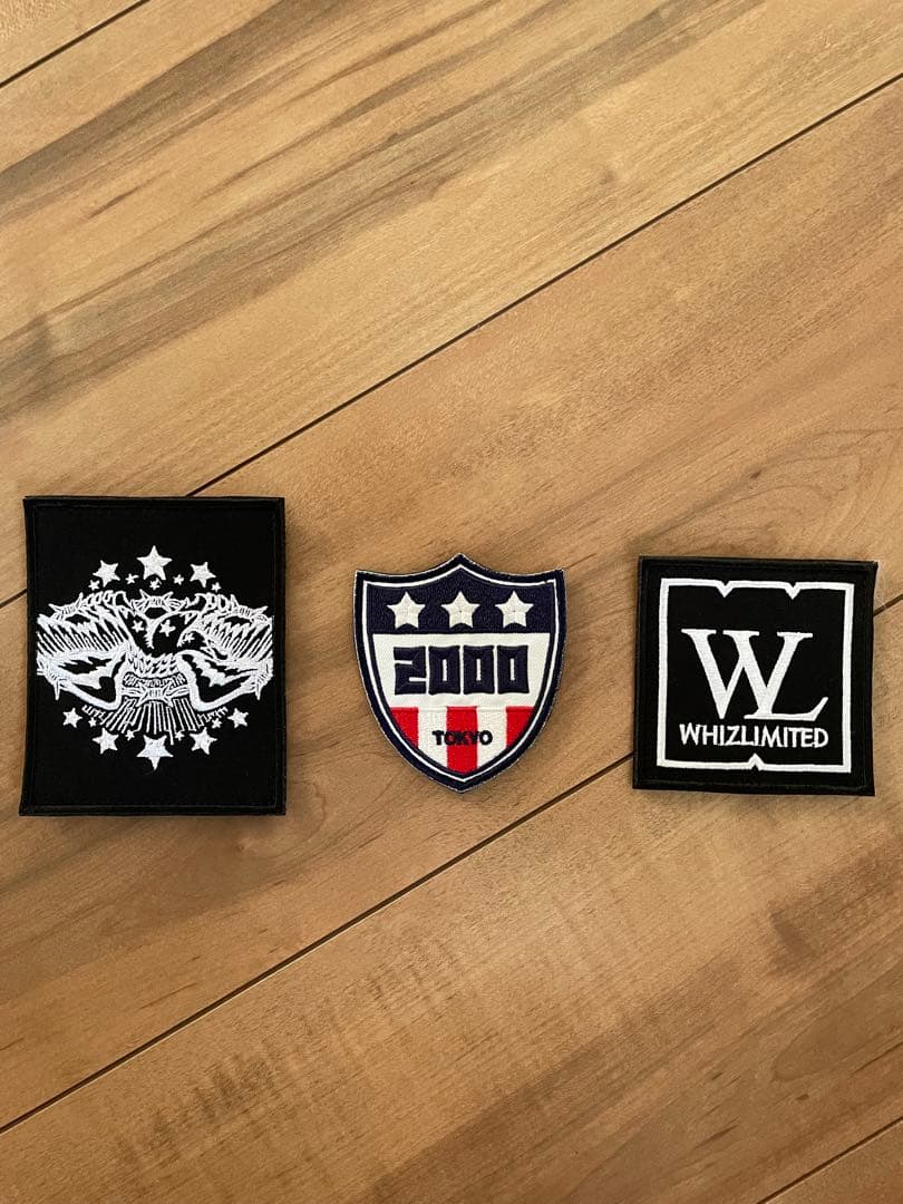 whiz limited ワッペン３種