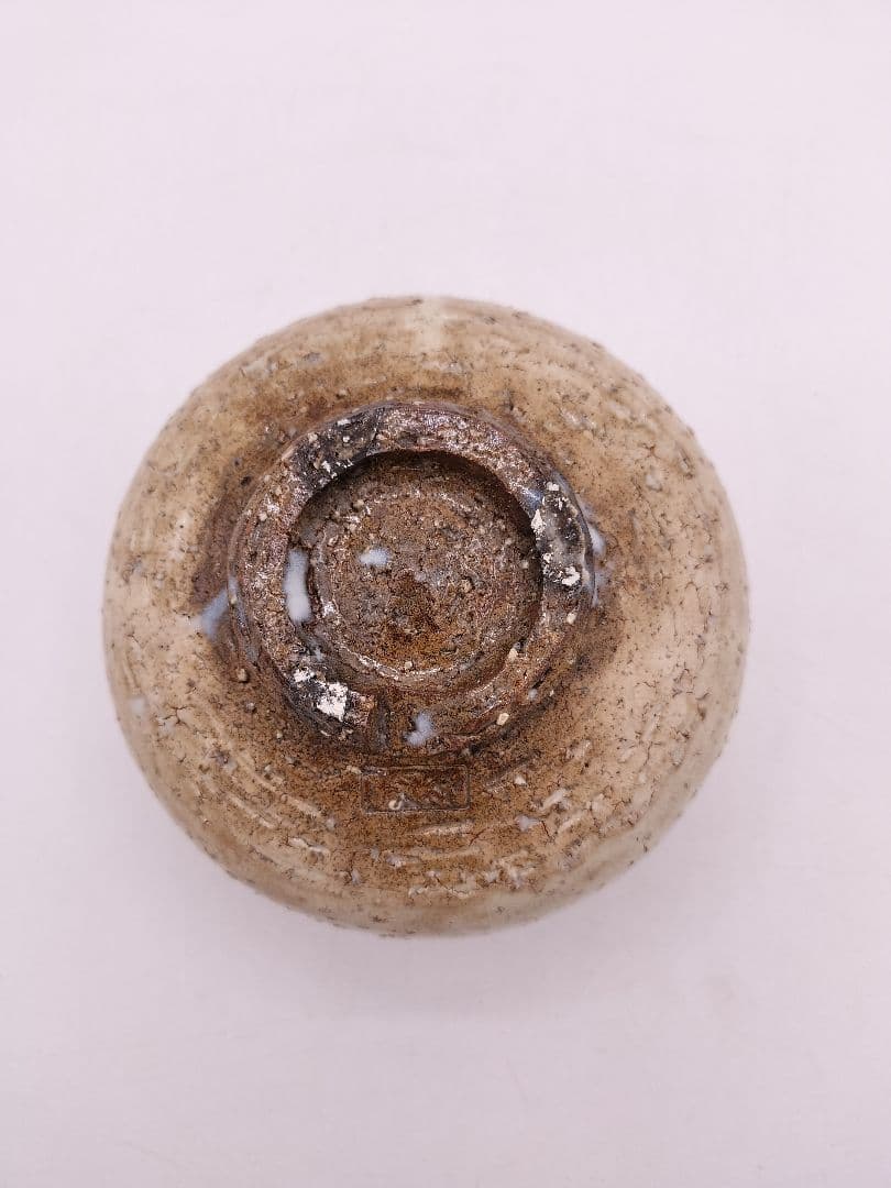 c602 茶碗 萩　厚東建信 木箱 茶道具 古物