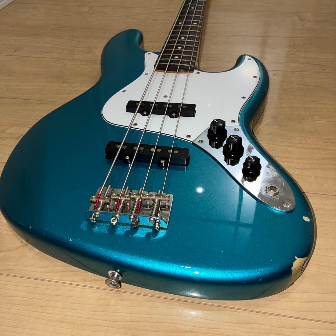cool z 日本製　jazz bass タイプ　音良し！！調整済み　ラメカラー
