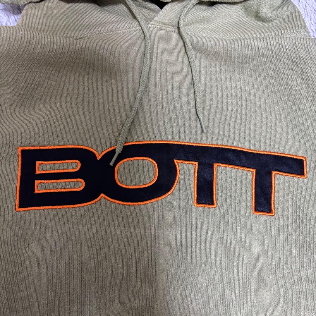【大人気商品】BoTT カーキ V2LOGO HOODIE OLIVE パーカー