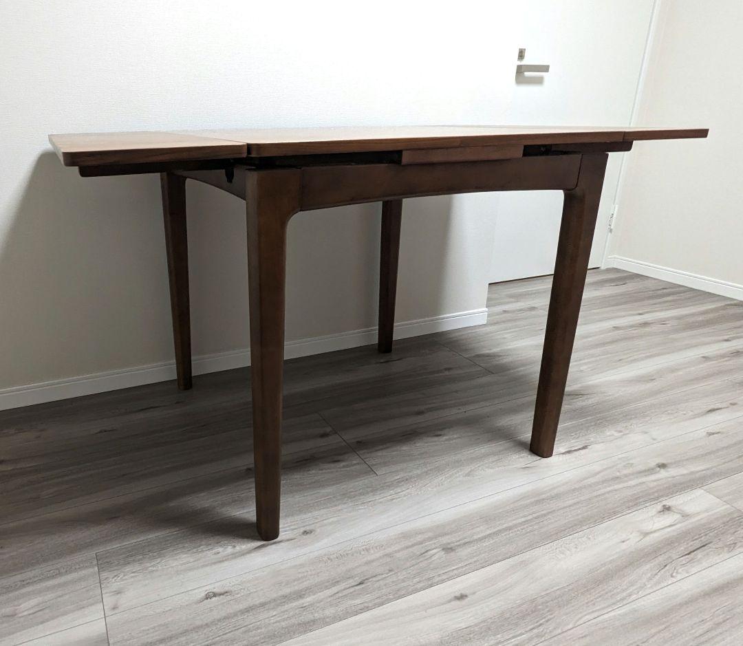 unico/ウニコ/TRITO/トリト/ブラウン /伸長式/ダイニングテーブル