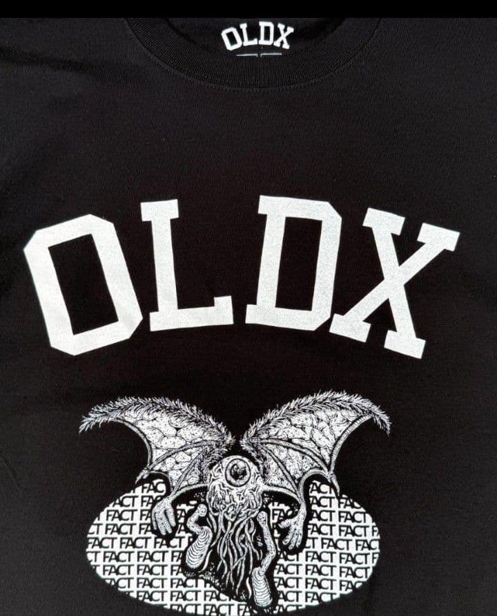 激レア新品　OLDX FACT Tシャツ ブラック Lサイズ