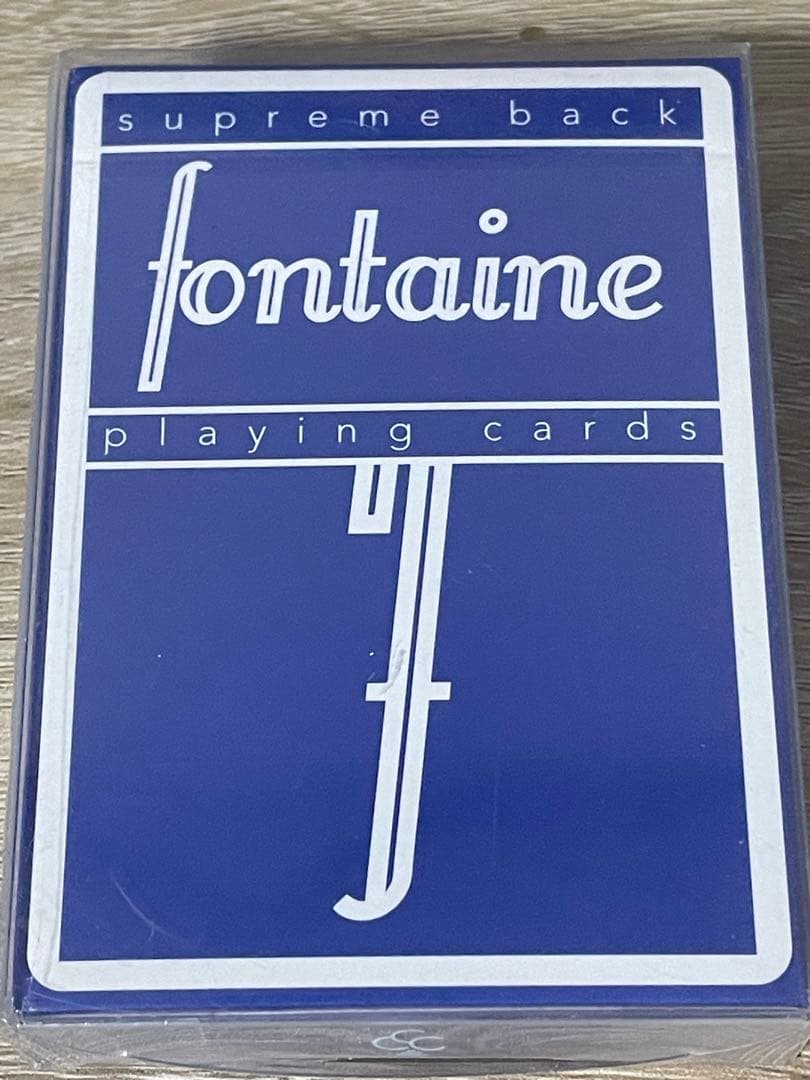 Fontaine Supreme back blue 保護ケース付きレアデック