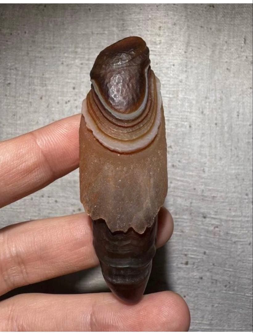 アラシャンゴビアゲート　蒙古瑪瑙　原石　水石　翡翠　オパール　根付　天珠 勾玉