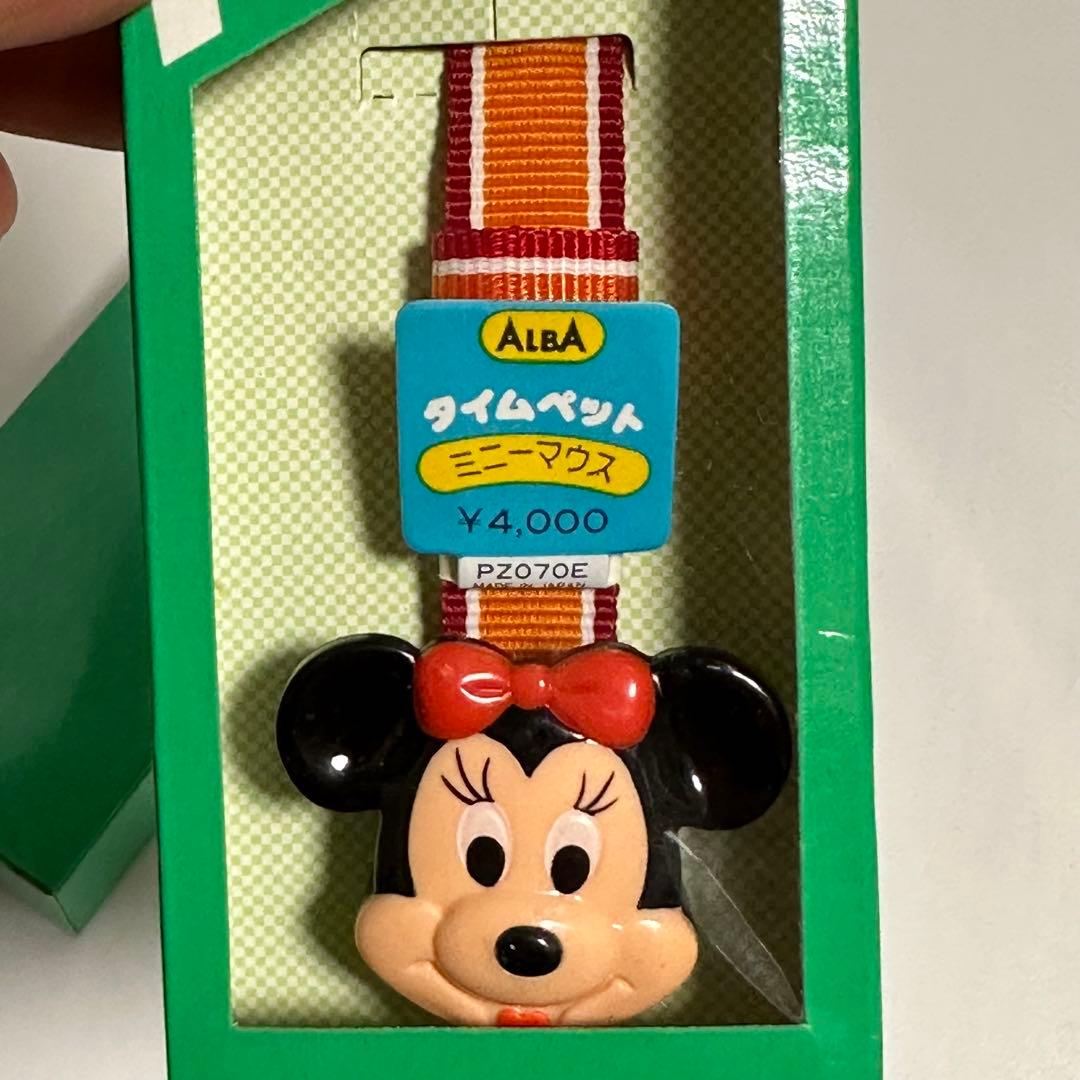 【未使用品】ディズニー/ミッキー&ミニー/ALBA/アルバ/ヴィンテージ/腕時計