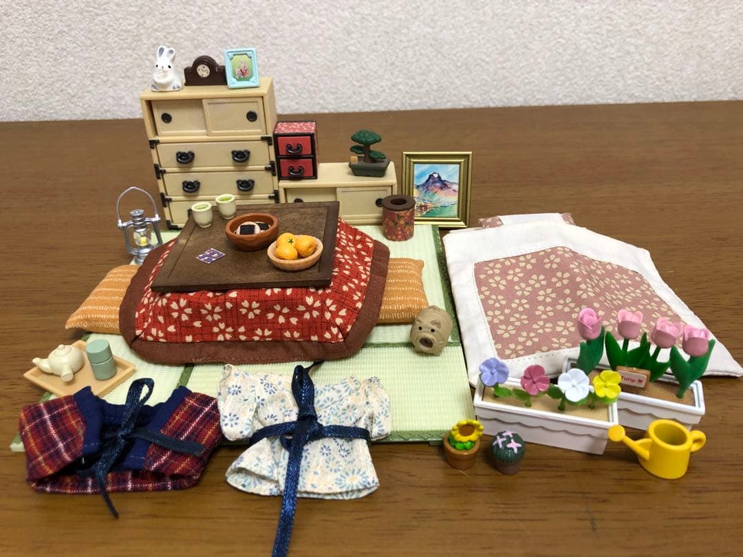 シルバニアファミリー和室 その他おもちゃセット