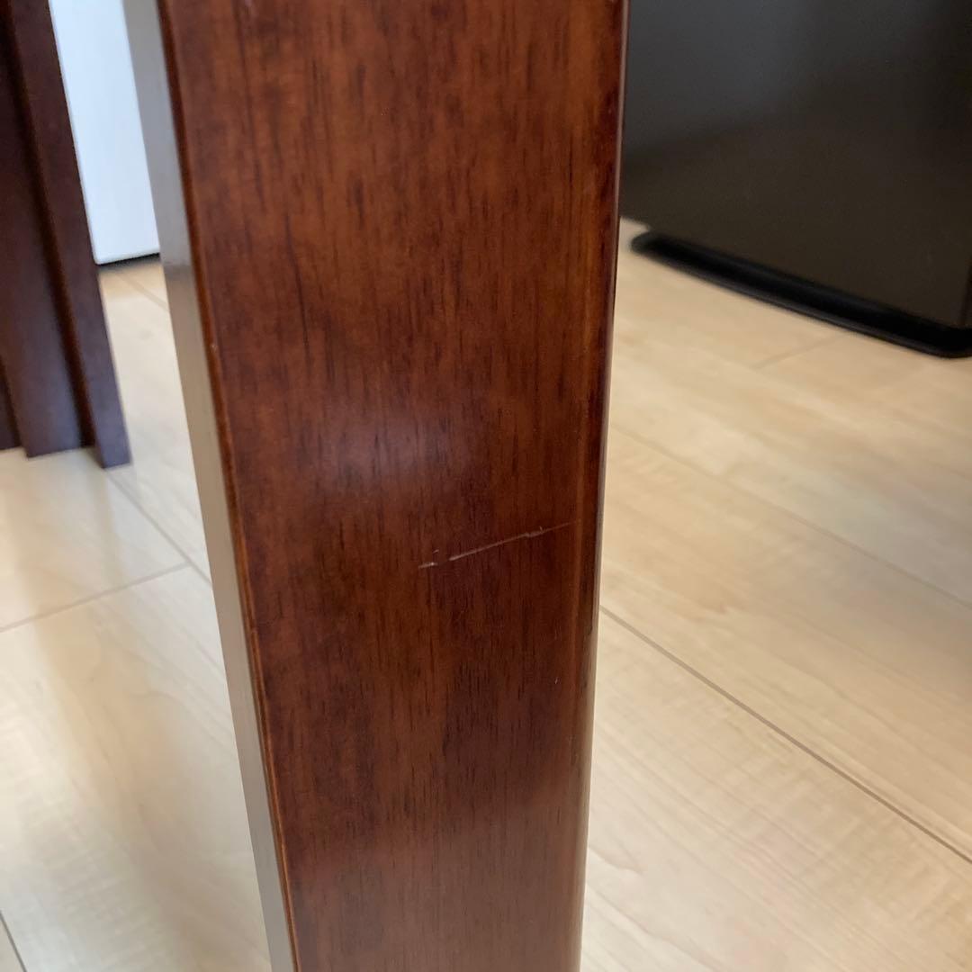 【レア】ビンテージ　カリモク　天板ガラス　サイドテーブル　karimoku