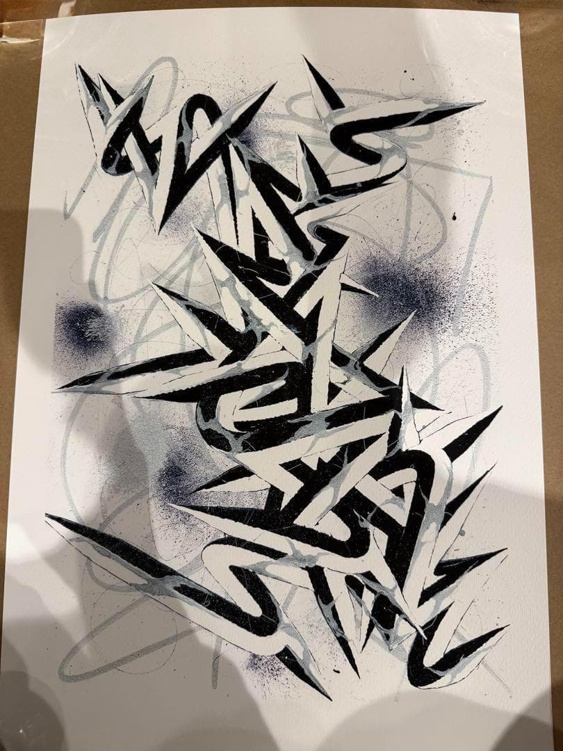 大山エンリコイサム FFIGURATI#50 版画250部限定