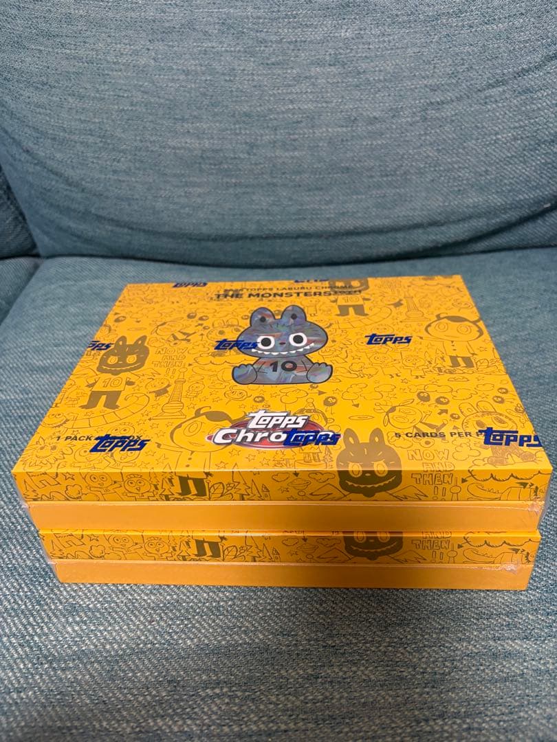 ＊期間限定特価2025 Topps Chrome Labubu 2 BOX未開封