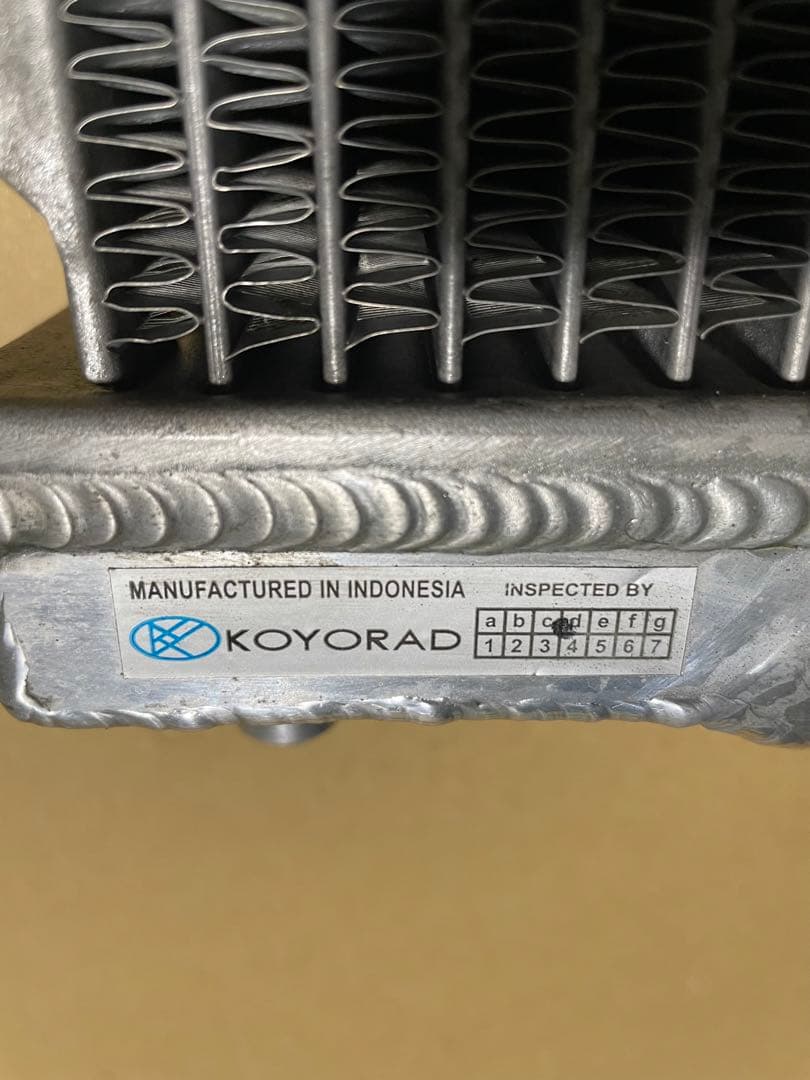 RX7 FD3S KOYORAD コーヨーラド アルミラジエーター　ラヂエーター