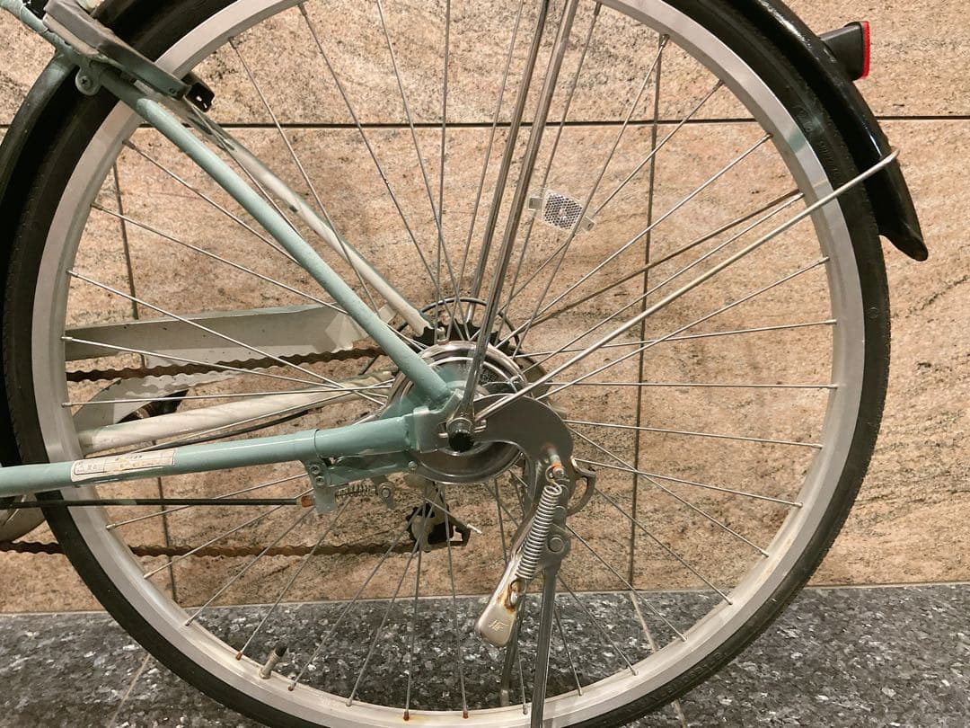 3段変速付き！丸石　マルイシMARUISHI自転車　シティーサイクル　ママチャリ