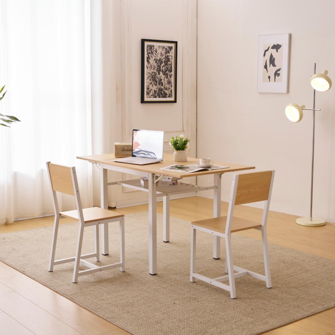 【ナチュラル】ダイニングセット3点ダイニング3点セット2人掛け無垢材食卓 パイン