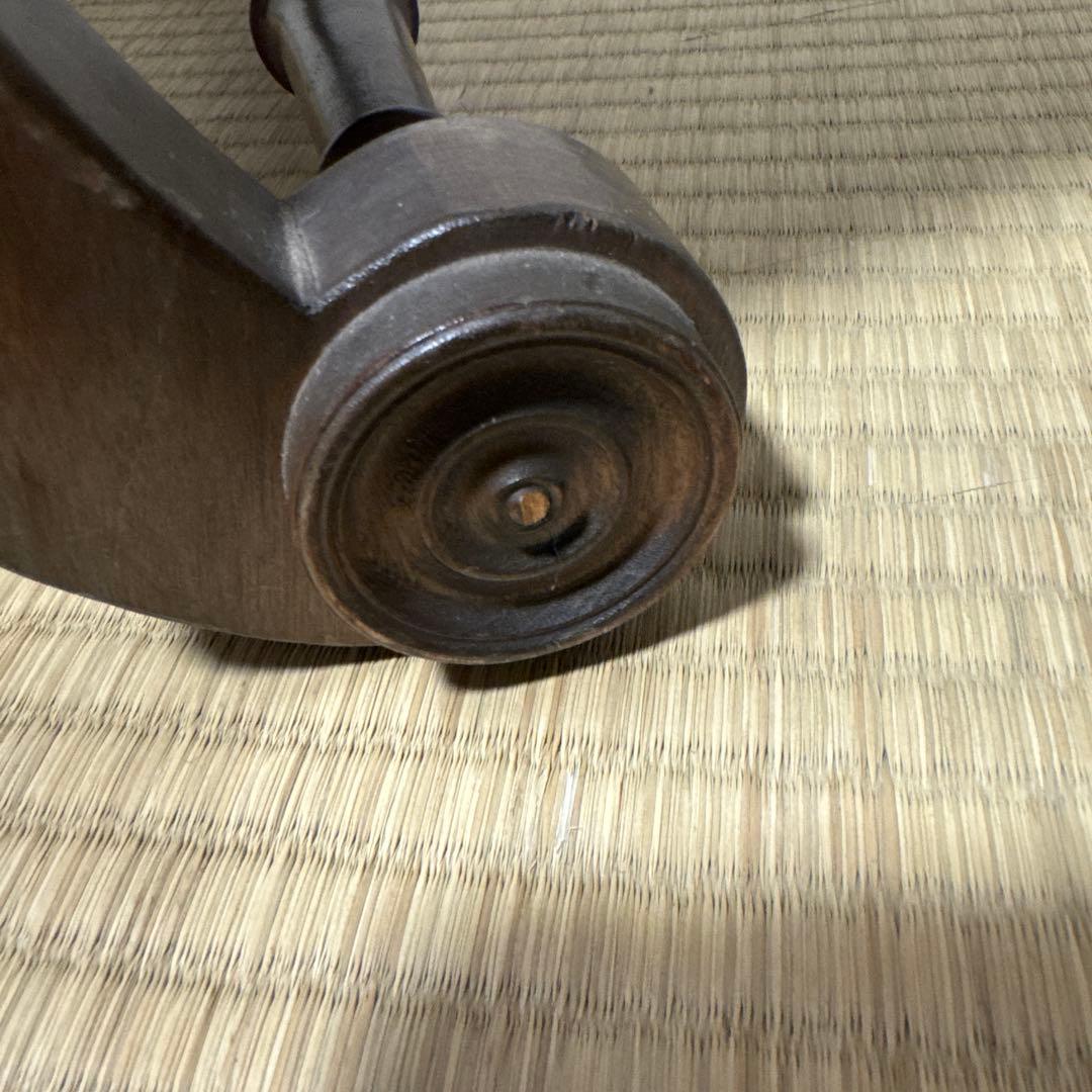 オットマン　アンティーク　スリッパチェア　X frame chair スツール