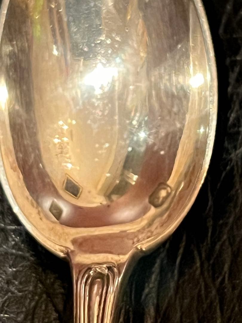 ピュイフォルカ　純銀製　950 フランス　アンティーク　5本セット　スプーン