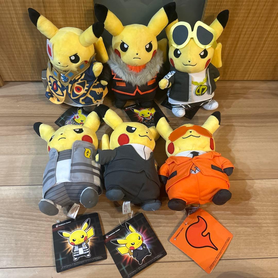 ポケモン ぬいぐるみ ボスごっこ ピカチュウ まとめ売り セット
