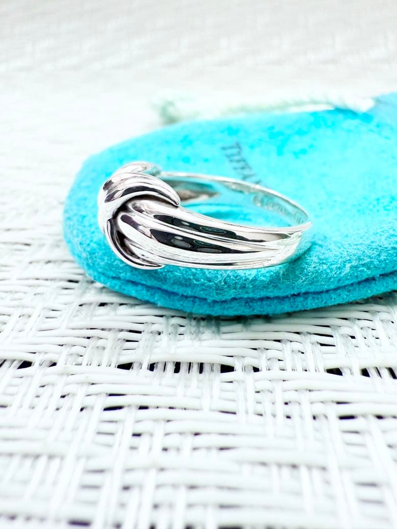 ティファニー　シグネチャー　指輪　リング　10.5号　研磨仕上げ済み美品　925