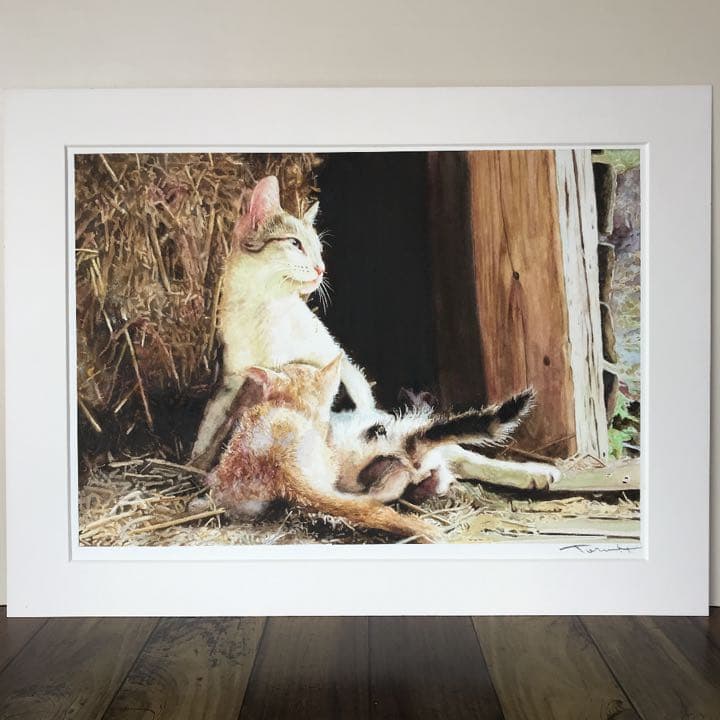 【 オーダー 】似顔絵 ペット