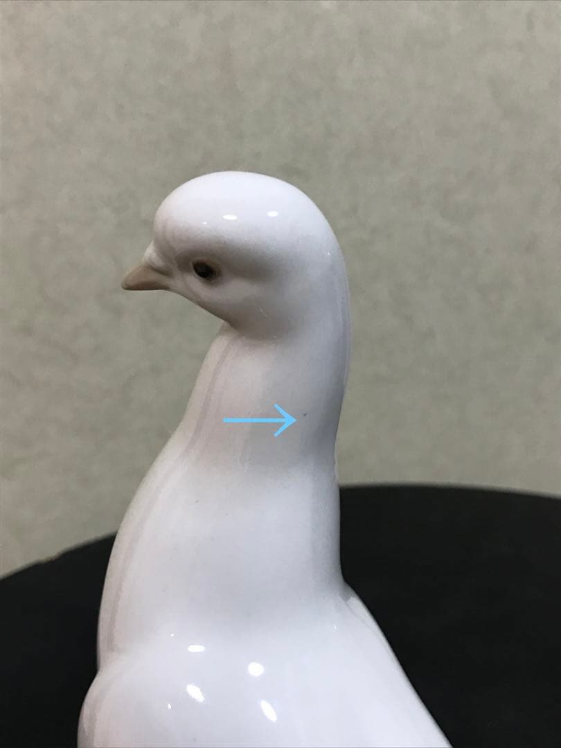 リヤドロ　鳩　ヴィンテージ 平和の象徴　白い鳩　希少　絶版