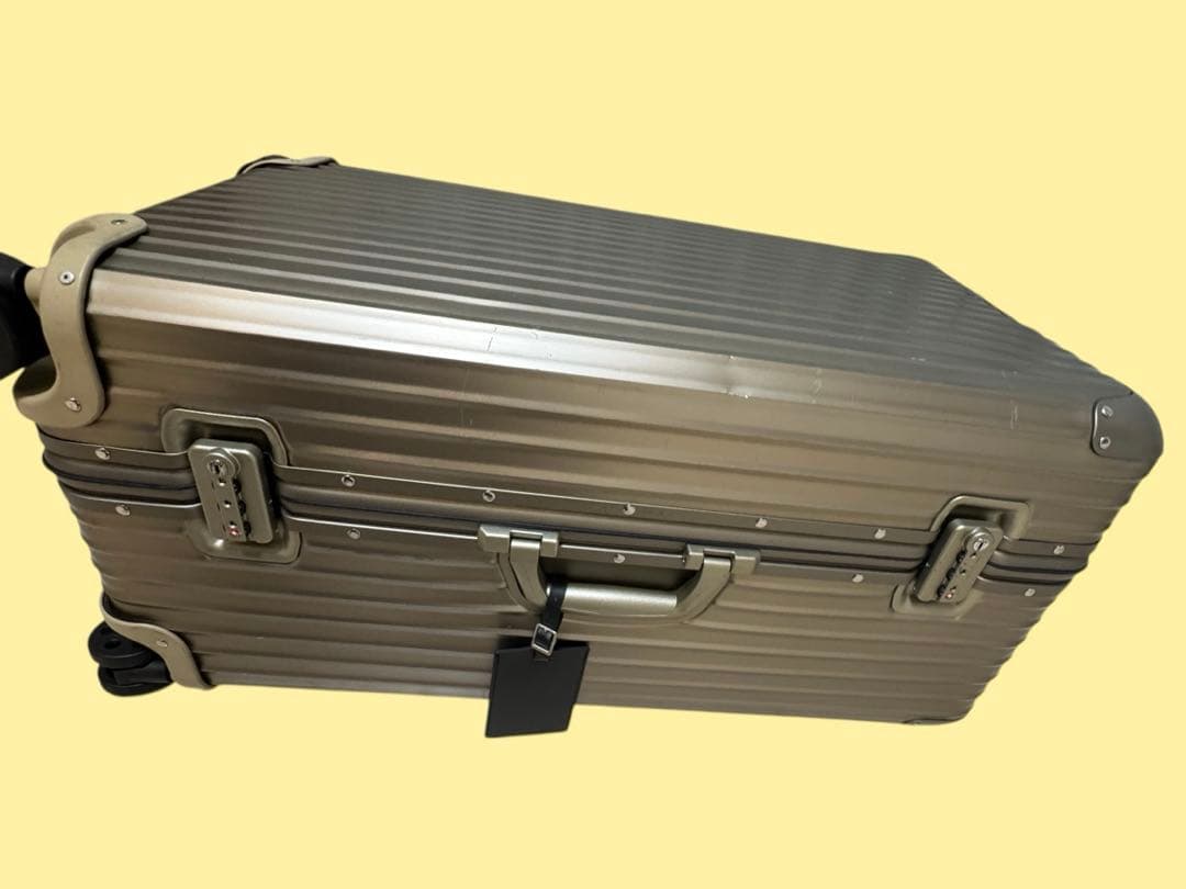 RIMOWA リモワ トパーズプレミアム アルミスーツケース 105L ゴールド