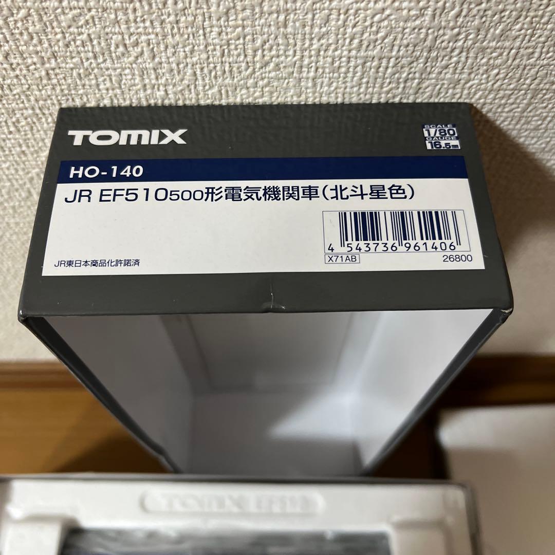 メ*6様 TOMIX HO-140 JR EF510-500 北斗星色　ジャンク