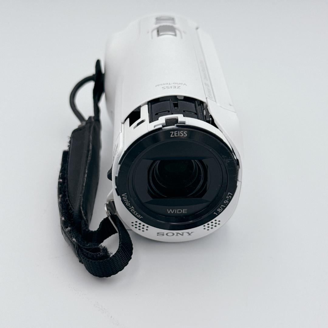 【良品】SONY Handycam ビデオカメラ HDR-CX470 ホワイト