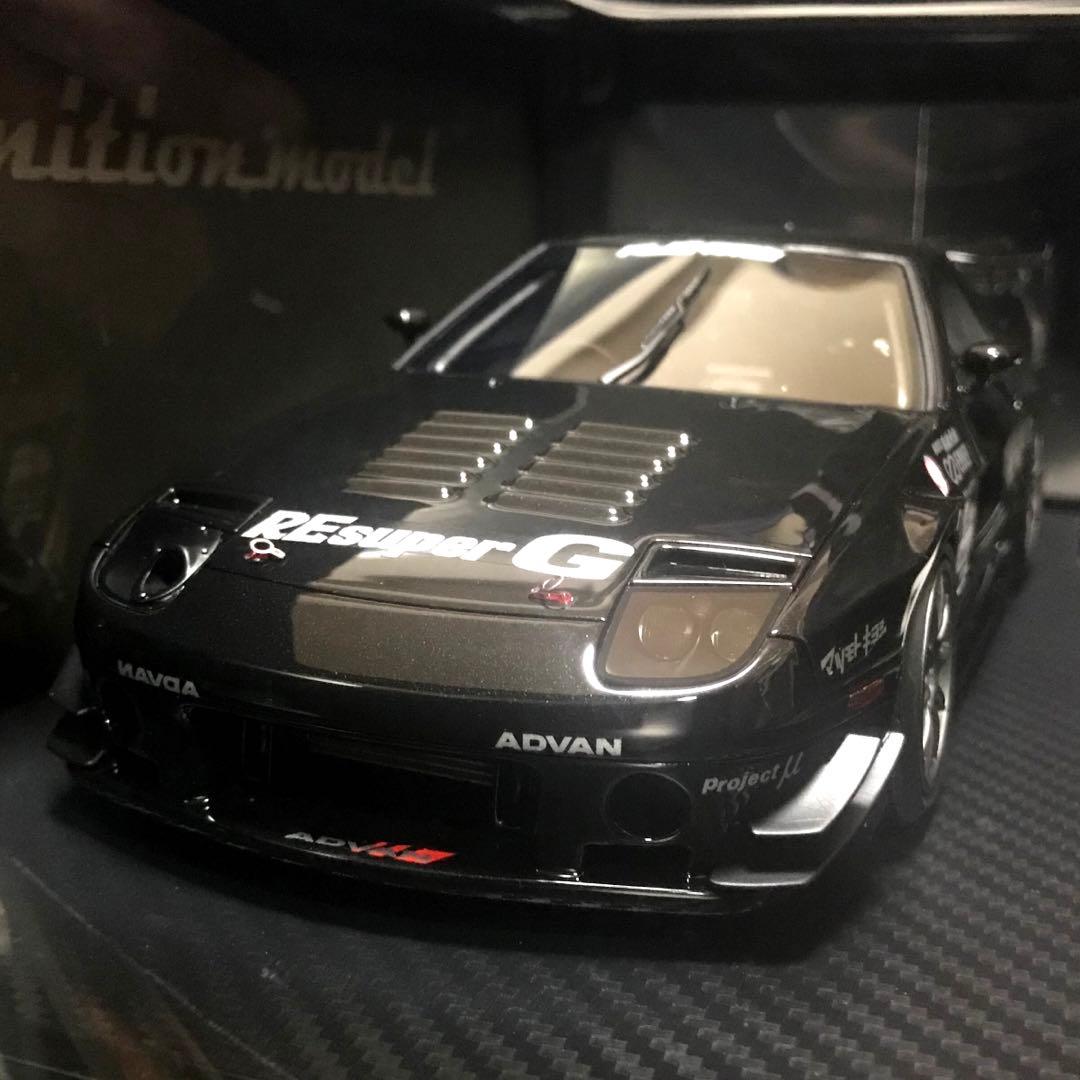 イグニッションモデル 1/18 FC3S RE雨宮　RX-7 ブラック