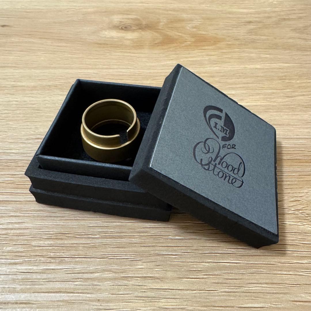 【値下げ中】ソプラノサックス リガチャー I.M. ブロンズ